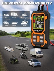 12V 24V Car Battery Tester, CBT01 Automotive Battery Checker, Auto Battery Vo…