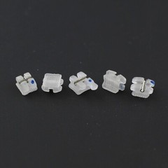 Orthodontic Bracket Ceramic Metal Slot Aesthetic Braces Roth 018 022 3M Clarity