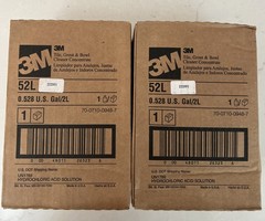 2x 2 liters 3M 52L Tile Grout Bowl Cleaner Concentrate Twist & Fill New In Box
