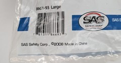 SAS Safety 8661-93 Bandit Dual Cartridge Respirator Mask Large