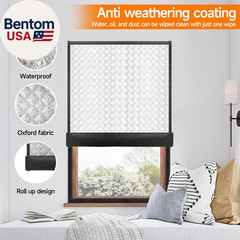 Insulated Window Cover, Upgraded Oxford Cloth Waterproof Thermal Insulated Blac