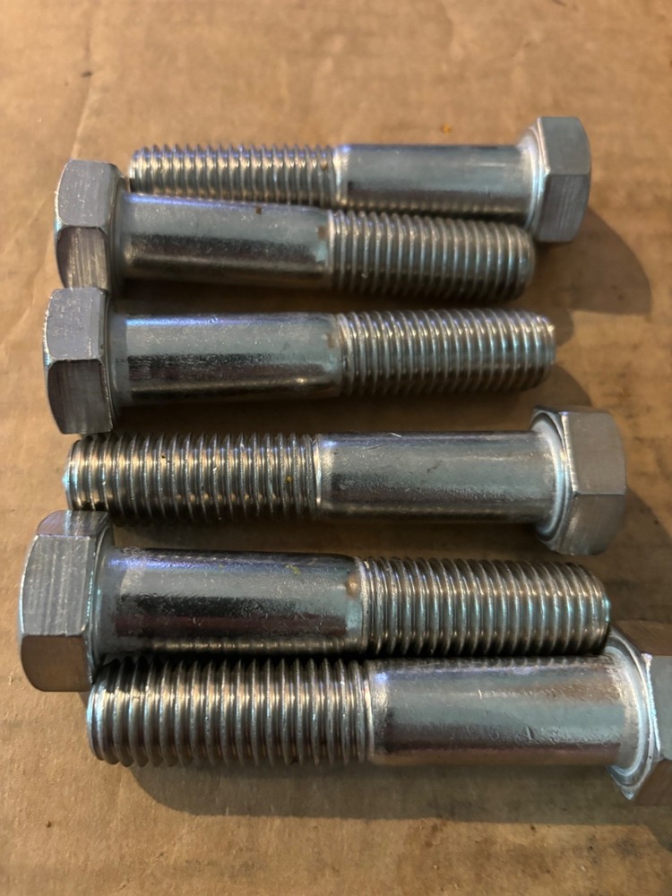 6 pc lot 3/4″-10 X 4” STAINLESS STEEL,PARTIAL THREADED, HEX HEAD BOLTS fast shi