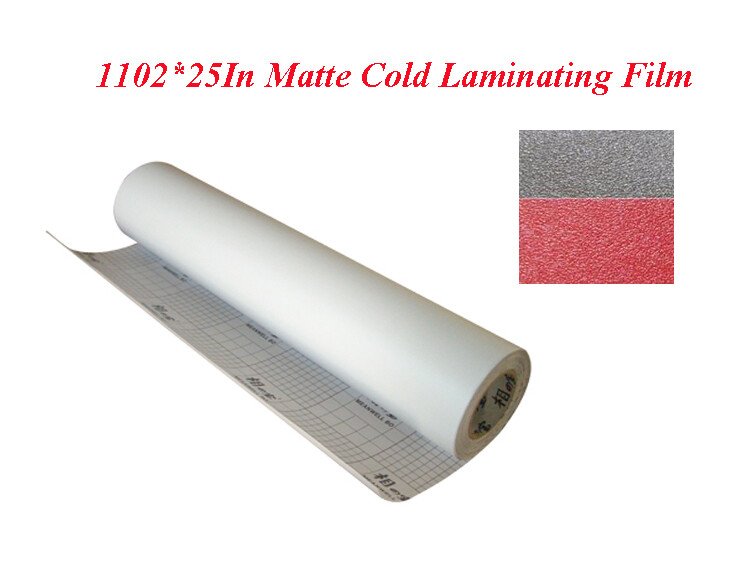 Intbuying 1102*25In 28M*0.63 Matte Cold Laminating Film Laminating Rolls