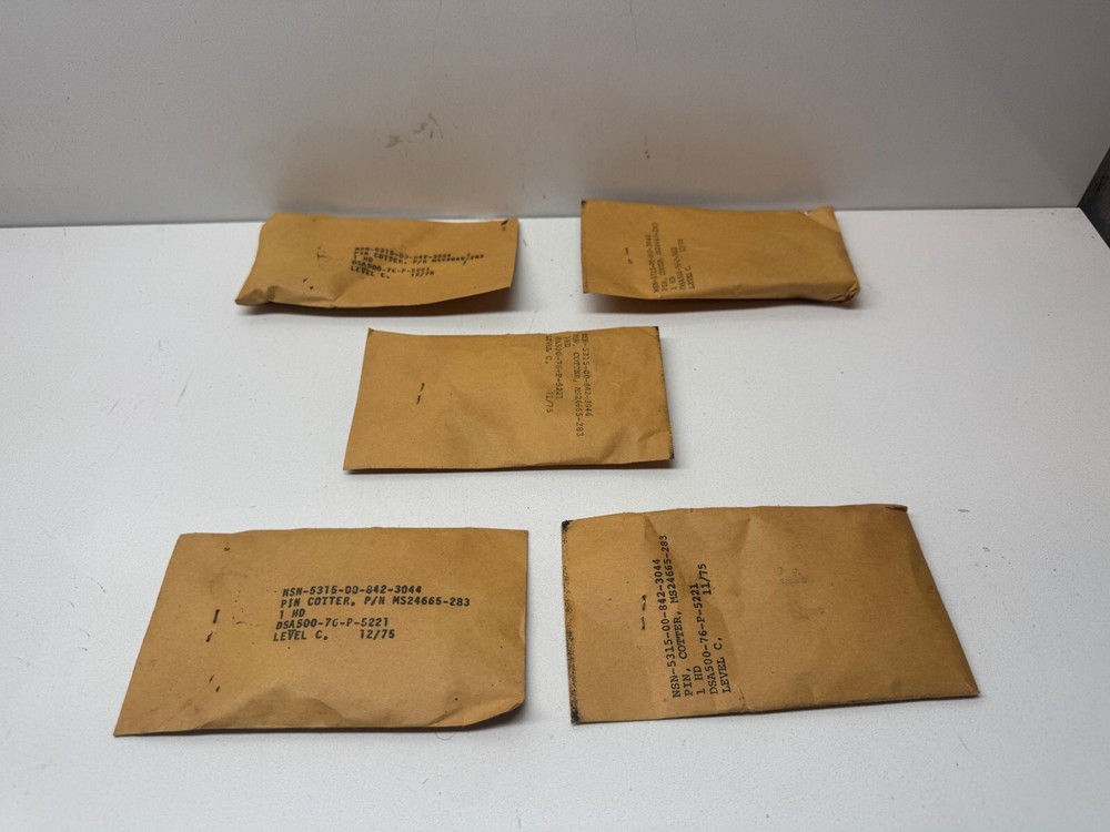 MS24665-283 AVIATION COTTER PIN LOT OF 500