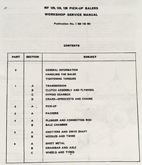 Massey Ferguson 120 124 128 Baler Service Parts Manual Repair Shop Set Catalog