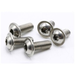 M3 M4 M5 M6 Hexagon Socket Button Head Screws With Collar 304 Stainless Steel