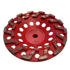 High Performance Diamond Grinding Wheels for Concrete, Arrow or S Segments
