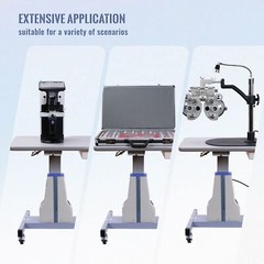 UCanSee Optometry Lift Electric Fluctuating Table, 22.83in x 15.75in Tabletop