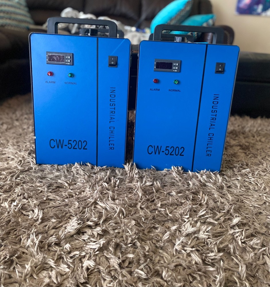 OMTech Industrial Water Chiller CW5202 for CNC CO2 Laser Engraver Cutter Marker