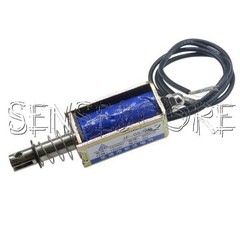 1-10PCS JF-0530B DC12V 300mA 5N/10mm Pull-Push-Type DC Solenoid Electromagnet