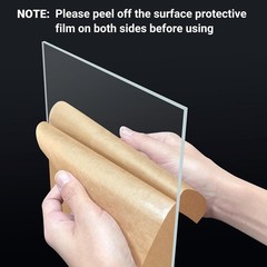 NEW 24x36in Clear Acrylic Sheet 1/4in Plexiglass DIY Craft Sign Panel 6mm Thick