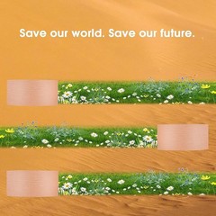 ADHES Biodegradable Kraft Paper Tape, Eco Friendly & Writable & Uncoated Paper