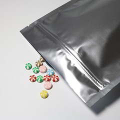Matte New Stand Up Mylar QuickQlick™ Resealable Bags Pouches Variety Colors Size
