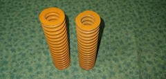 (2) 5″ Compression Die Springs – 5/8″ ID – 1-1/4″ OD – Orange (15917-H5)