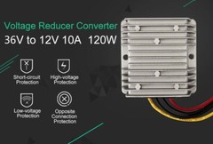 Power Regulator DC 36V to DC 12V 10A Voltage Step Down Buck Converter Golf Cart