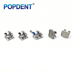 POPDENT Dental Orthodontic Metal Brackets MIM MBT/ROTH 022/018 345H Monoblock