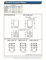 120 VAC – 10 A SPDT See Through NTE Relay – 120V AC Coil – 28VDC 10A 5 Terminal