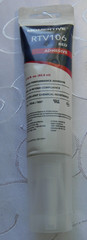 MOMENTIVE 2.8 FL. OZ. RED HIGH PERFORMANCE SEALED ADHESIVE (1) TUBE #RTV106