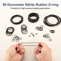 50Pcs AS-026 Nitrile O-rings 90 Durometer 1-1/4″ ID 1-3/8″ OD 1/16″ Width