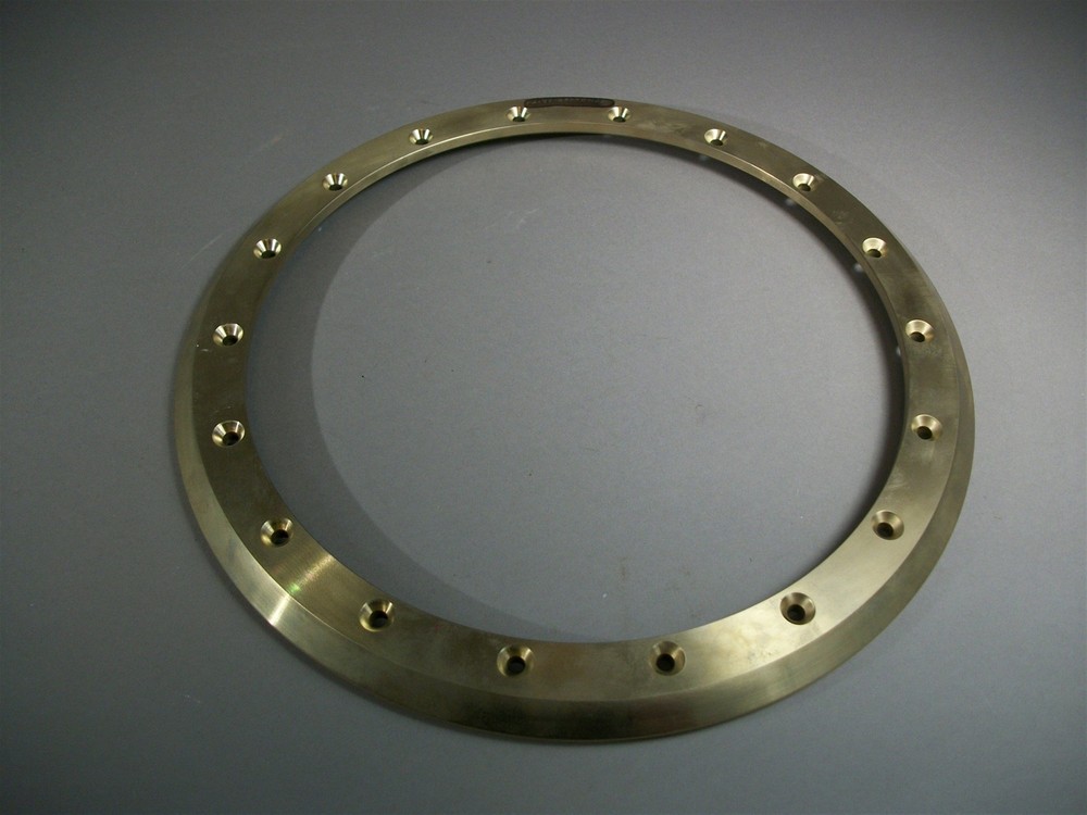 Machined Anodized Steel Ring w/18 Countersunk Mount Holes Steam Punk Ship Boat