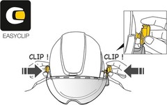 Petzl Vizir Eye Shield with EASYCLIP for Vertex and Strato Helmets | Climbing