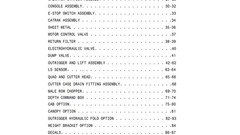Hagie 204SP Sprayer see S/N in description Spare Parts List Manual PDF USB