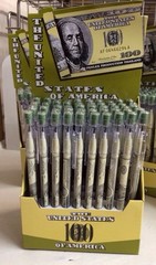 200 Non Sharpening Pencils Money Pencils. Wholesale. $100 Bills Only 15cents EA.