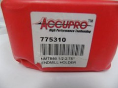 Accupro NMTB50 Taper Shank 1/2″ Hole End Mill Holder/Adapter 01661735