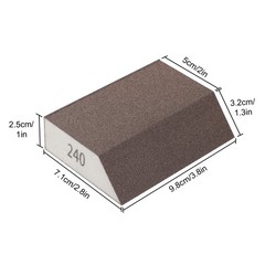 15pcs Sanding Sponges Set Washable Reusable Sanding Block 60/80/120/180/220 Grit