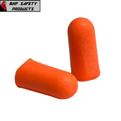 Ear Plugs Lot Bulk, Soft Orange Foam Sleep Travel Noise Shooting Earplugs NRR 32