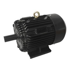 2 HP Electric Motor 1800 RPM 145T Frame TEFC 230/460Volt 3 Phase 60 HZ