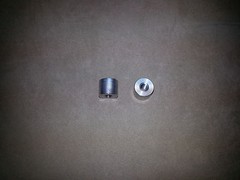 4 pc M6 X 1 THREADED WELD BUNGS Stand-Off .625 long BILLET ALUMINUM USA MADE