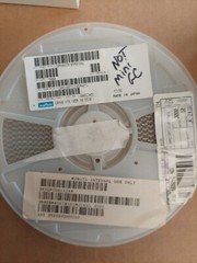 lot of 10 surface mount 0603 capacitor reels, various values