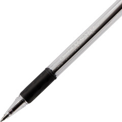 RSVP Ballpoint Pen, (0.7mm), Fine Line, Black Ink, Pack of 5 (BK90PF5A)