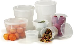 Carlisle Foodservice Products Bain Marie Round Food Storage Container For