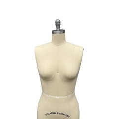 Professional Dress Form Mannequin, Collapsible shoulders, adjustable height sz12