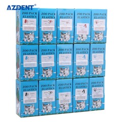 5000pcs Orthodontic Dental Elastics Band Animal images Fox Rabbit Squirrel
