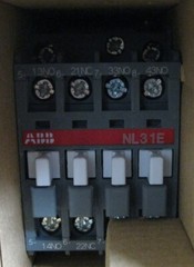 ABB NL31E Contactor Relay 24 VDC