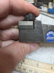 MTANR204D ADAMAS Indexable Tool Holder 1.25 TAPERD Shank W 4 NEW CARBIDE INSERTS