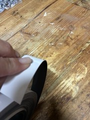 Commercial Grade Magnetic Dry Erase Whiteboard Strip Roll 1” Wide Partial Roll