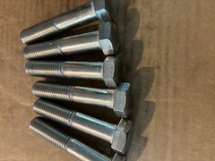 6 pc lot 3/4″-10 X 4” STAINLESS STEEL,PARTIAL THREADED, HEX HEAD BOLTS fast shi