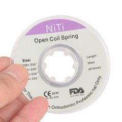 1-10 Dental Orthodontic Niti Open Coil Spring Spool Dia.010 *030 ” inch 914mm u