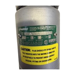 Appleton ARC1034CD Powertite 100A 4-Pole 600VAC Plug Receptacle