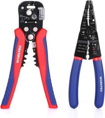WORKPRO Wire Stripper Set 8″ Multi-Tool Stripper 8″ Self-Adjusting Wire Stripper