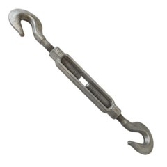Marine HOOK-HOOK TURNBUCKLE 3/4 Inch x 6 Inch Pulley Galvanized Drop Forge Steel