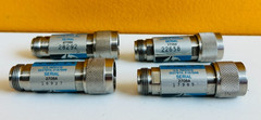 HP 11582A Set of 4 8491B (3 dB, 6 B, 10 dB, 20 dB) 2 Watt, Attenuators. Tested!
