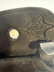 Tex Shoemaker & Sons Basketweave Leather Duty Belt 40” Holster Gun Belt + Buckle