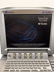 SonoSite M-Turbo Portable Ultrasound System P08189-70w/ P21x/5-1 MHz Transducer