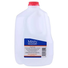 Distilled Water 1 Gallon 680648 Plastic Jug Misty Mountain – Case Of 3