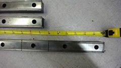 Lot Of 3 Linear Guide Rails-Assorted Lengths